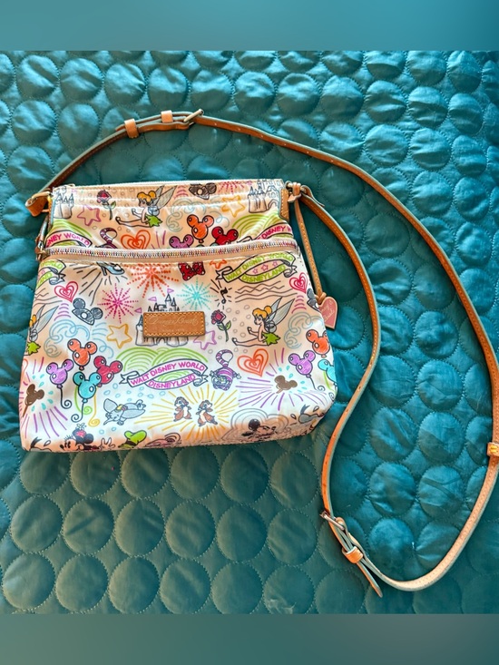 Dooney & Bourke Handbags - Dooney & Bourke Disney Multicolor Animation Print Crossbody on White